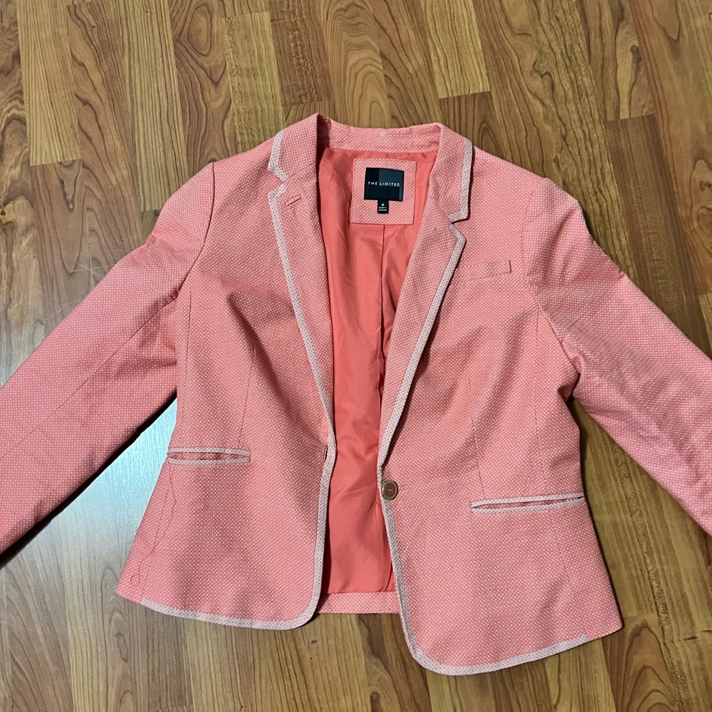 The Limited Coral blazer size M